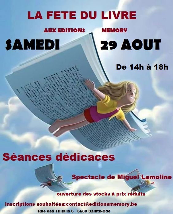 Fête du livre chez Memory